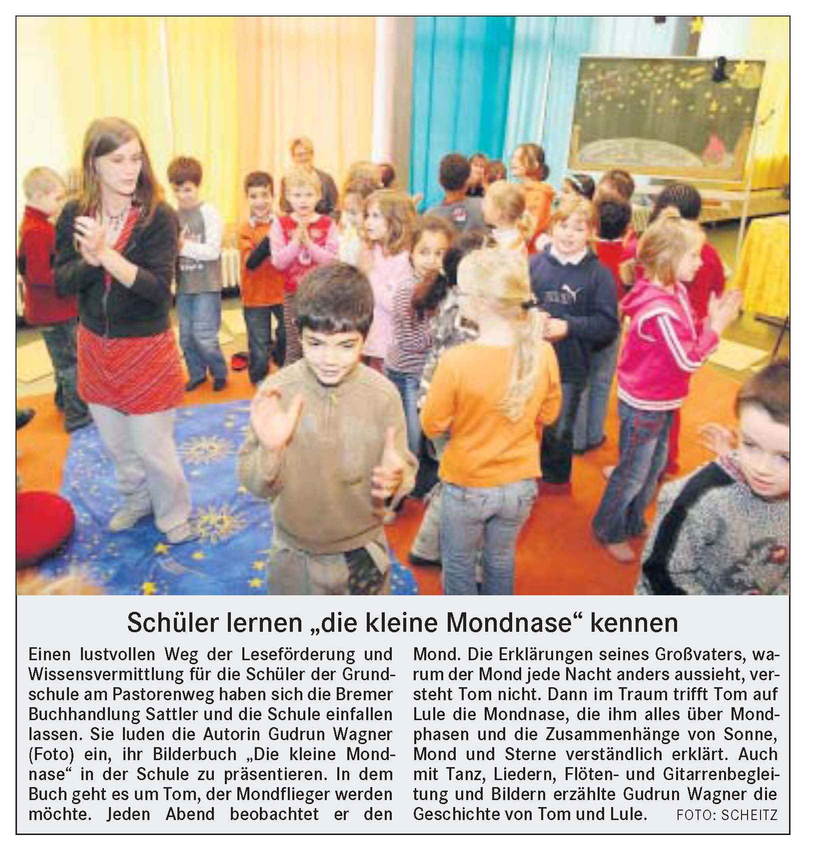 Weser-Kurier vom 25.10.2007